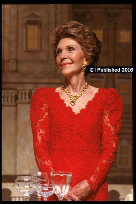 Nancy Reagans Style The New York Times