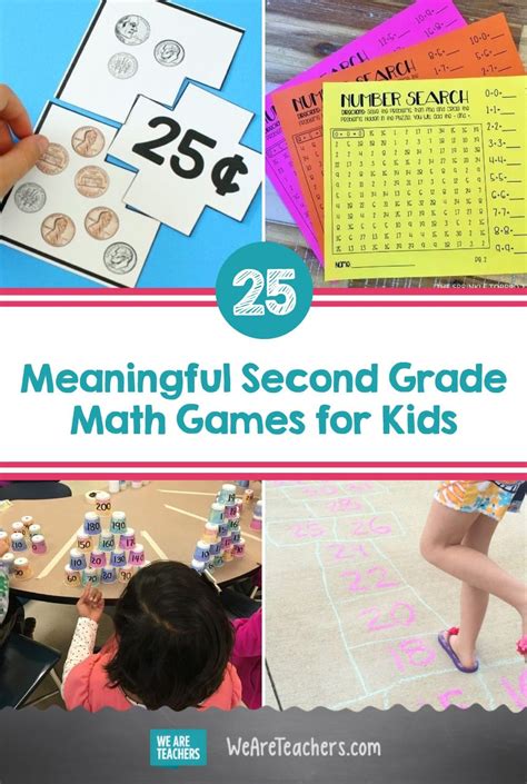 30 Meaningful Second Grade Math Games Kids Will Enjoy Artofit