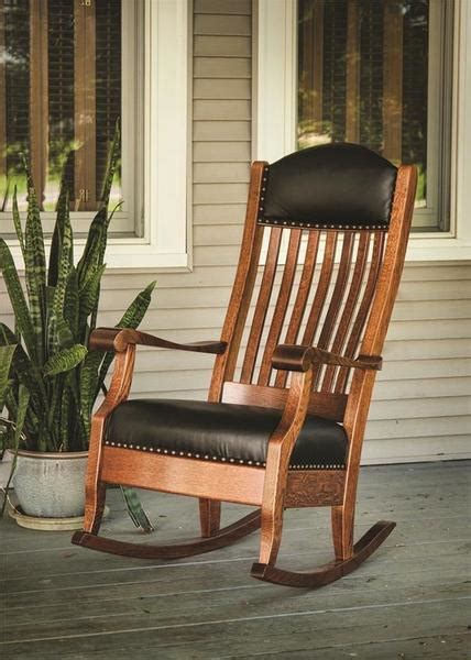 Shackleton Wide Rocking Chair From Dutchcrafters Amish Furniture