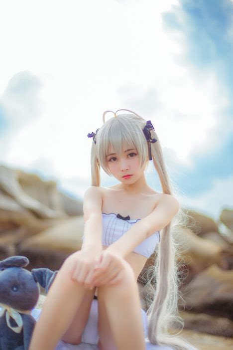 Kasugano Sora Bikini Cosplay Delectably Flat Sankaku Complex