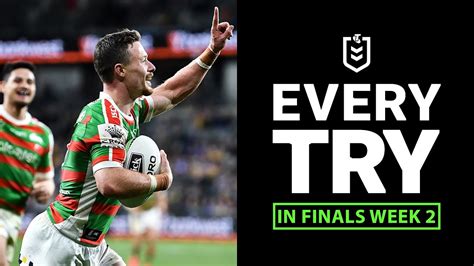 Every Try From Finals Week 2 Nrl Youtube