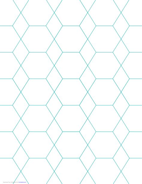 hexagon  diamond graph paper    spacing