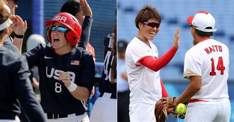 The Usa Japan Softball Rivalry At The 2021 Olympics Popsugar Fitness Uk