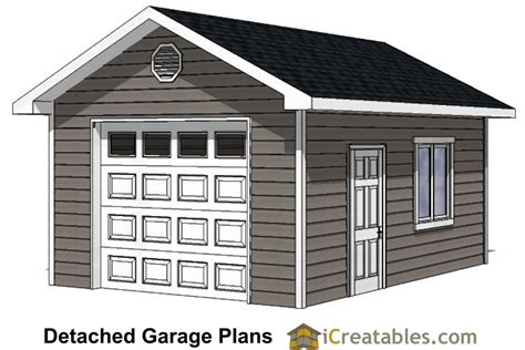 Custom Garage Plans Storage Shed Detached Garage Plans