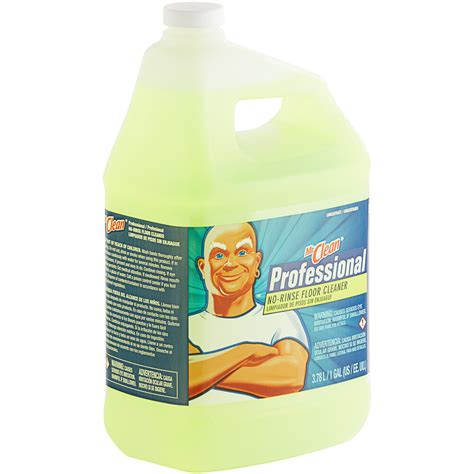 Mr Clean Professional 25045 No Rinse Floor Cleaner 1 Gallon 128 Oz