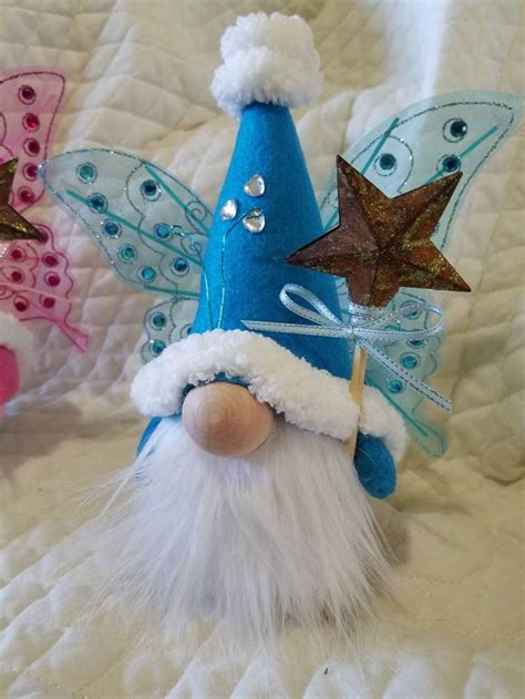 Handmade Fairy Winged Princess Gnomes Etsy Crafts Christmas Crafts