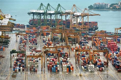 singapore exports see surprise 5 9 drop in february with electronics shipments down again the