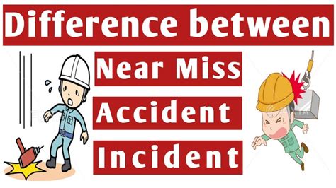 What Is Near Miss Accident And Incident Difference Between Near