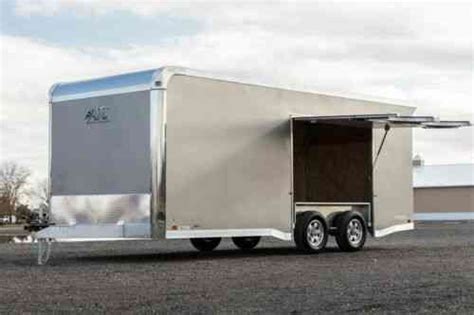Aluminum Atc Raven 8 5 X 20 Enclosed Car Hauler Cargo Vans Suvs And