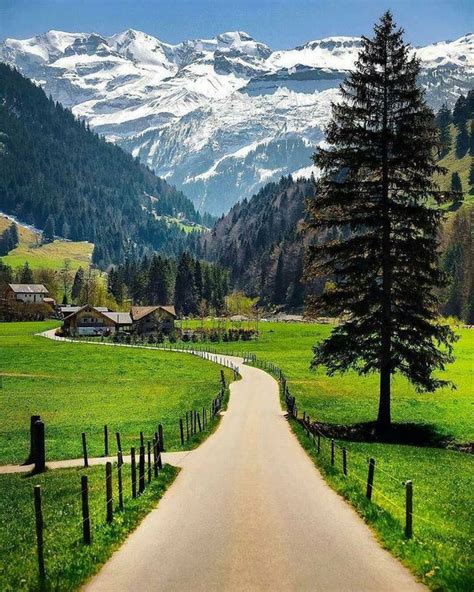 A Charming And Peaceful View Switzerland Cool Places To Visit