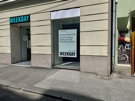 Weekday Eröffnet In Der Sack­straße Street­wear Direkt Am Haupt­platz