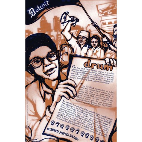 Το επαναστατικό εργατικό κίνημα Drum των μαύρων εργατών του Ντιτρόιτ