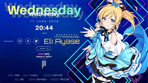 Eli Ayase Desktop Youtube