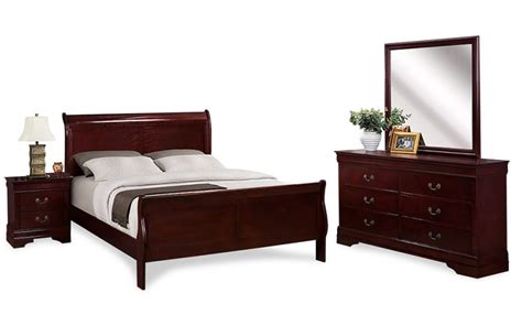 Louis Phillipe Queen Sleigh Bedroom Suite United Furniture Outlets