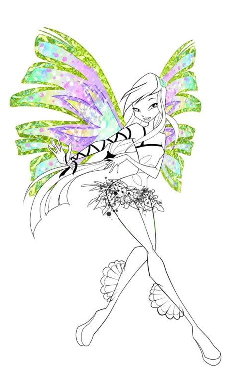 Desene cu Winx Sirenix de colorat imagini și planșe de colorat cu Winx Sirenix