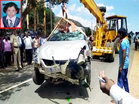 12 Year Old Girl Killed In Road Accident In Karnatakas