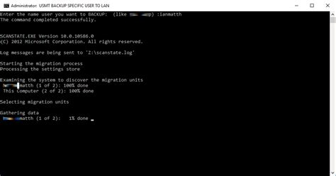 Solved Step By Step Usmt Script To Migrate As Single User On Windows