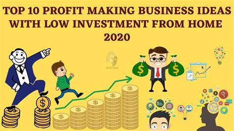 Top 10 Profit Making Business Ideas With Low Investment From Home 2020