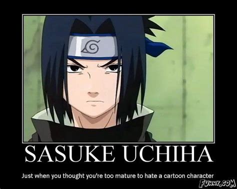 Sasuke Uchiha Naruto Funny Anime Vs Cartoon Anime