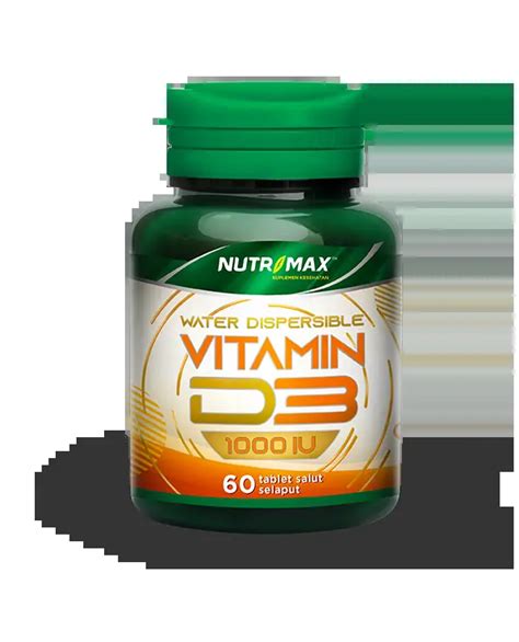 Harga Nutrimax Vitamin D3 1000 Iu 60 Tablet Suplemen Apa Manfaat Harga