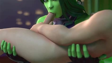 She Hulk Grabs You And Sucks Your Dick Cartoon Porn