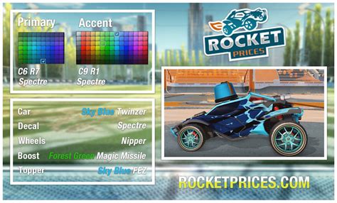 Best Rocket League Twinzer Car Designs - Crimson and Sky ...