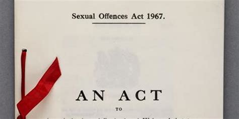 Sexual Offences Act 1967 Uk Parliament