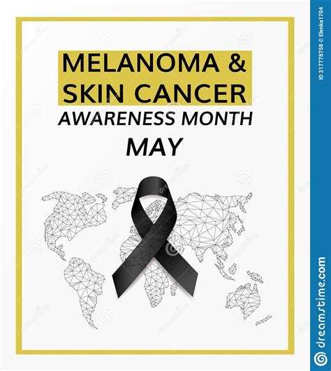 National Melanoma Skin Cancer Detection And Prevention Month Background