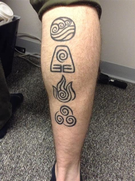 Atla X Post From Rtattoos My 4 Nations Tattoo From A Few Months