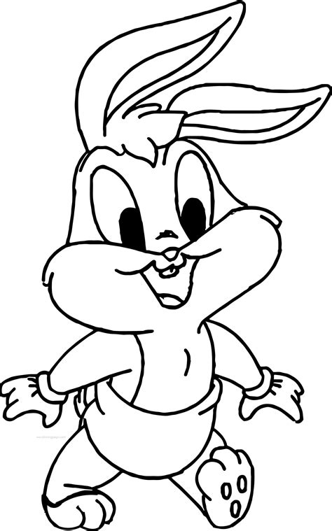 Bugs Bunny Ausmalbilder Malvorlagen