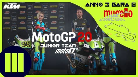 Carriera Motogp 20 Junior Team Moto 3 Mugello Italia Gara 6 Anno
