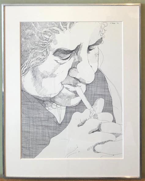 Nancy Drosd Golda Meir Israeli Woman Prime Minister Smoking Cigarette