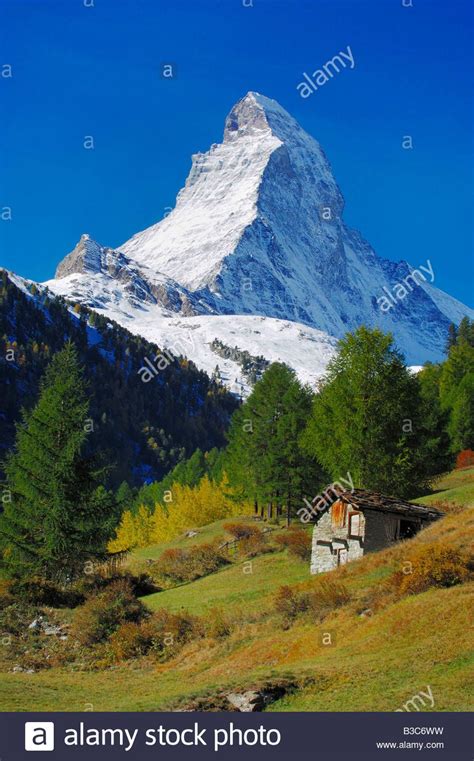 Descargar Esta Imagen Chalet Matterhorn Y Zermatt Valais Suiza