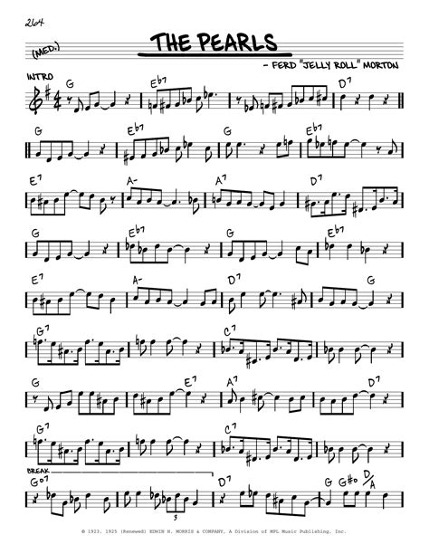 Download Jelly Roll Morton The Pearls Arr Robert Rawlins Sheet Music Notes That Was Written