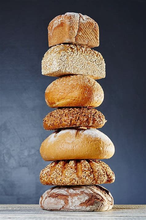 A Stack Of Bread License Images 11951715 Stockfood