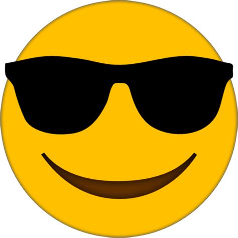 Smiley Mit Sonnenbrille Emoji Ballon Smiley Mit Sonnenbrille 45cm