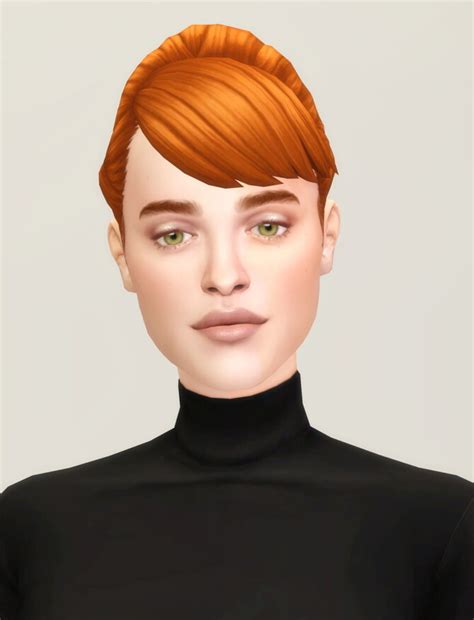 Chloe Bun Hair At Rusty Nail Sims 4 Updates