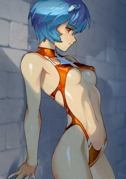 Rei Ayanami Futuristic Swimsuit OptionalTypo Neon Genesis Evangelion