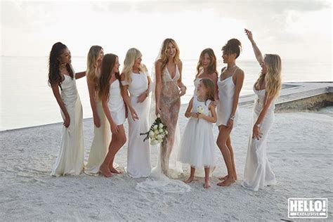 Abbey Clancy And Peter Crouch Renew Wedding Vows On A Private Island In