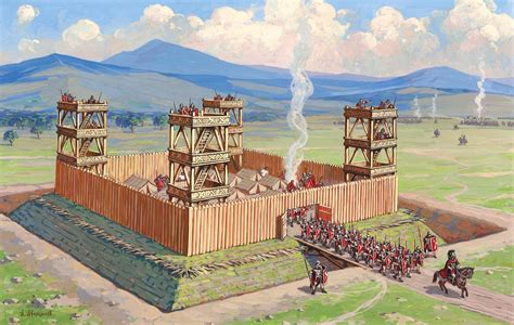Los Castrum Campamentos Fortificados Romanos Revistadehistoria