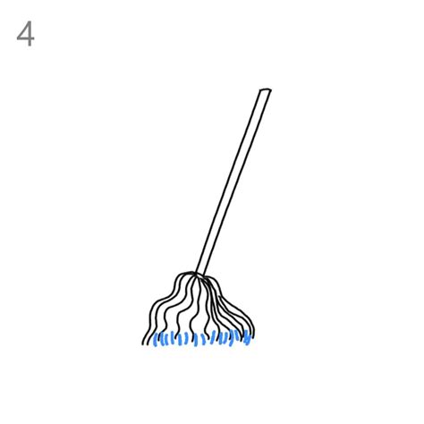 How To Draw A Mop Step By Step Easy Drawing Guides Drawing Howtos