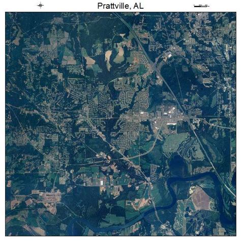 Aerial Photography Map Of Prattville Al Alabama