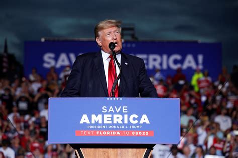 At Florida Rally Trump Bashes New York Charges Against Company Adviser
