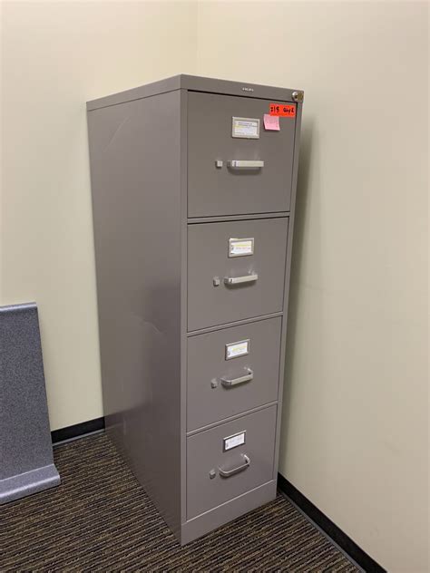 Check spelling or type a new query. Qty 2 Vertical File Cabinet (HON), Gray 15"W x 26"D x 52"H ...