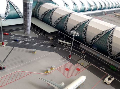 No Point Airport Bkk Bangkok Printing Solution Diorama Airport