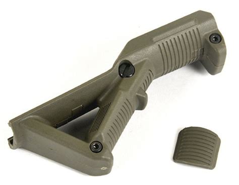 Rifle Angled Foregrip Front Grip For Picatinny Weaver Rail Odg Od