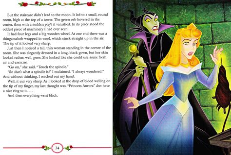 Walt Disney Book Scans Sleeping Beauty My Side Of The Story