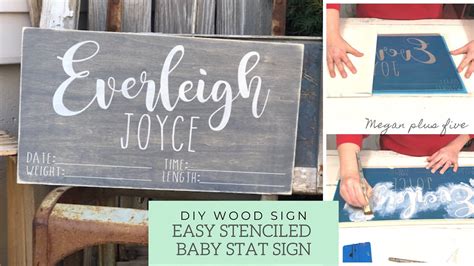 Diy Painted Wood Sign No Paint Bleed Painted Wood Sign Personalized
