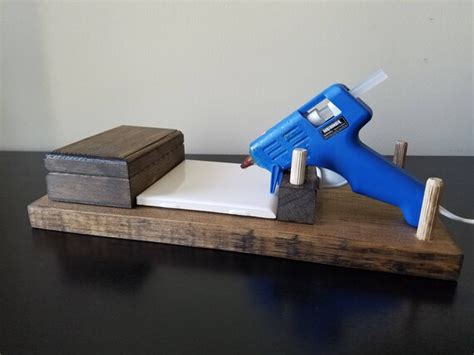 Hot Glue Gun Holder With Box