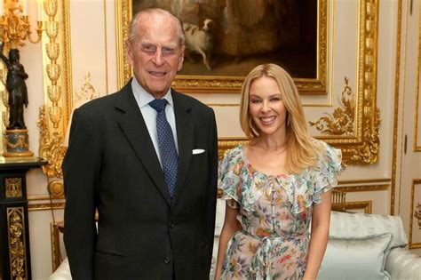Instead, the queen deployed her big guns. Kylie Minogue receives Britain-Australia Society Award